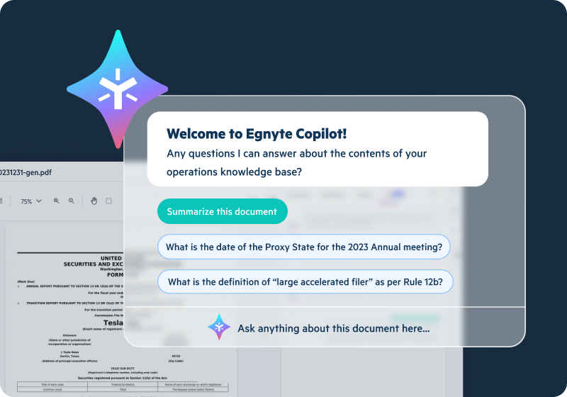 AI Document Summarization | Egnyte
