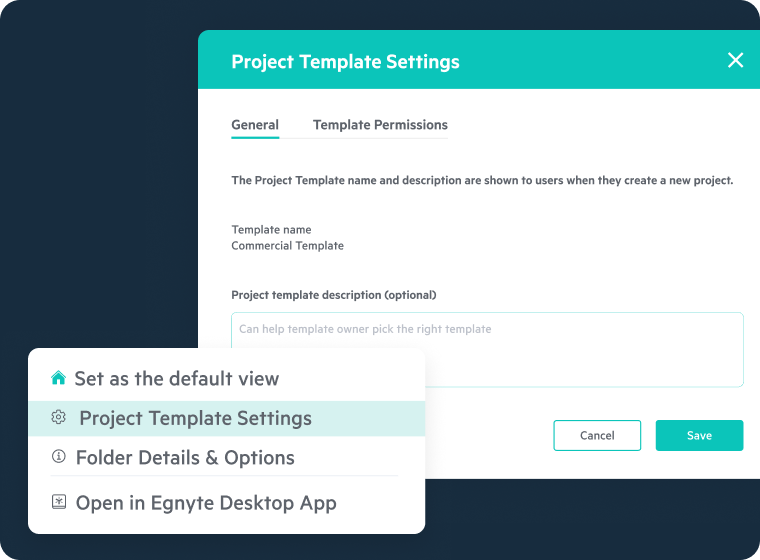Templated Project Structures